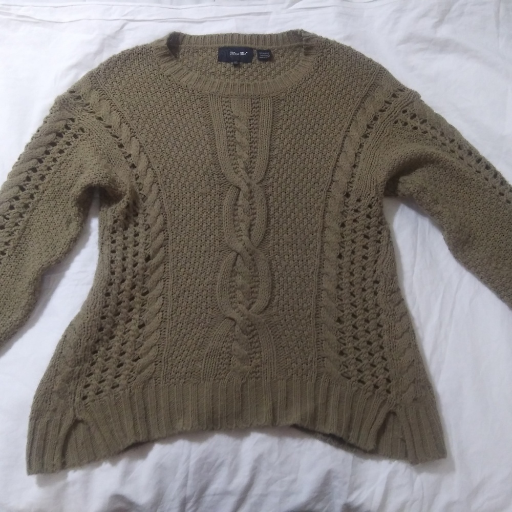 Miss Me Acrylic Knit Sweater